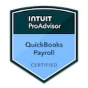 Intuit QuickBooks Payroll Certified badge